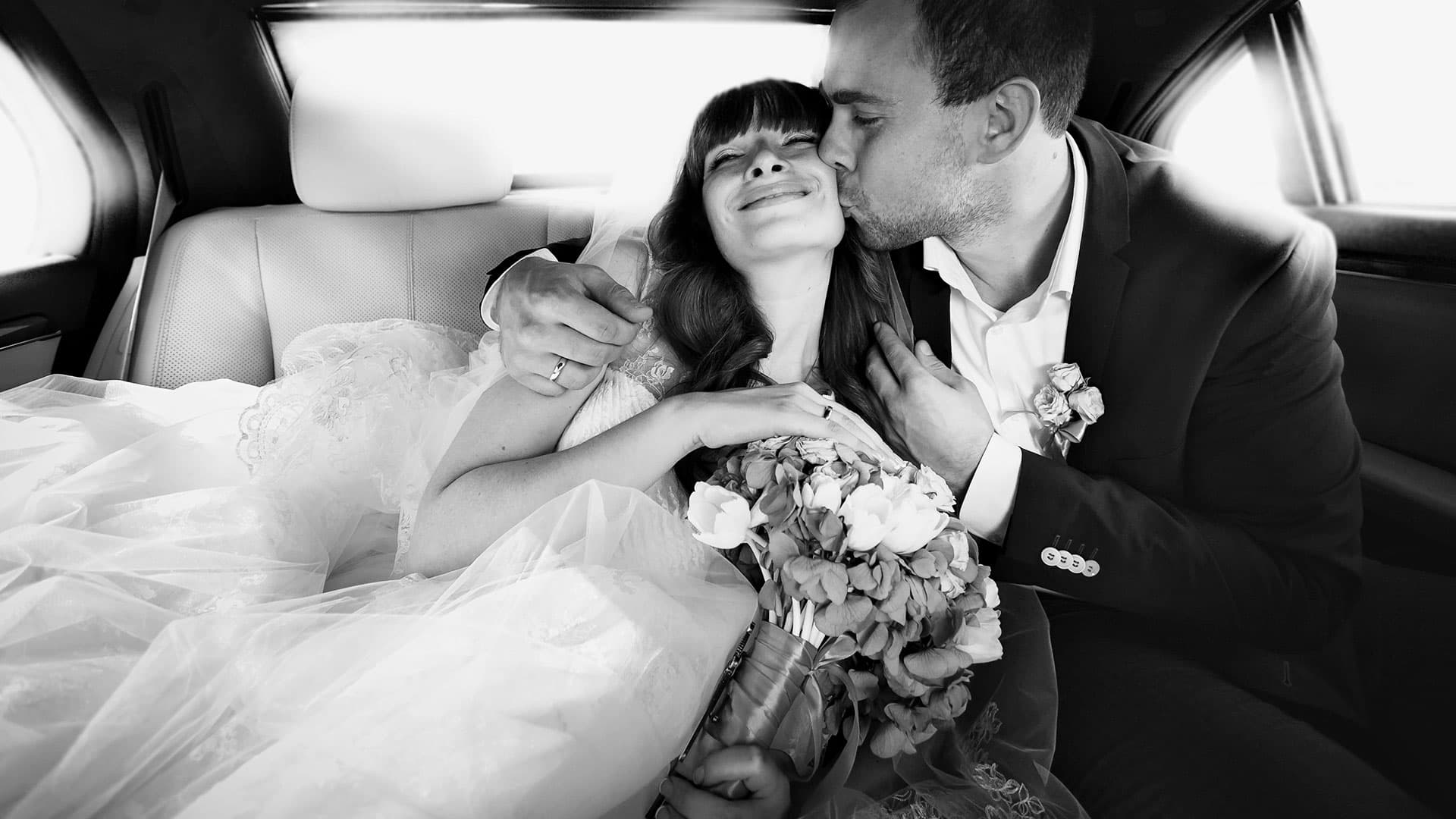 Wedding limousine transportation